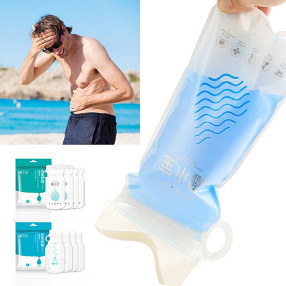4Pcs Portable Toilet Pee Bag Camping Pee Bags Unisex Urine Bags Vomit Bags
