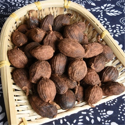 250g Natural Dried Amomum Costatum Black Cardamom Tsaoko Sha Ren Chinese Herb 草果