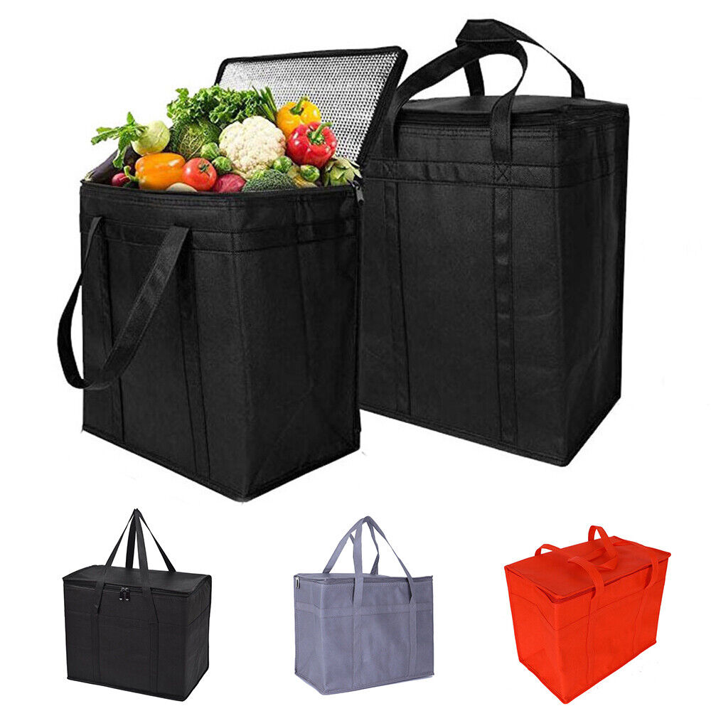 Insulated Lunch Bag Thermal Cooler Drink Case Cool Food Bag Box Picnic Camping ಇ