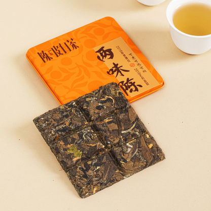 Fuding Tangerine Peel White Tea Brick Shoumei White Tea White Tea Health Care