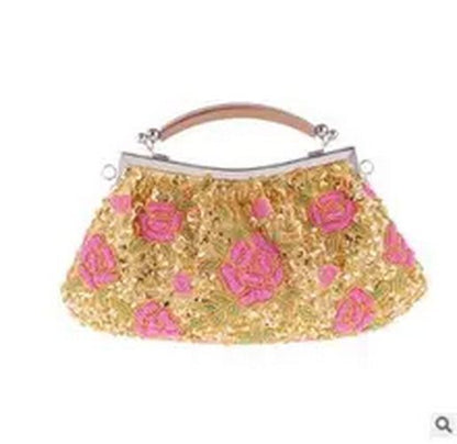 Women Clutch Bags Beads Evening Bag Day Clutches Party Bag Lady Vintage Purse