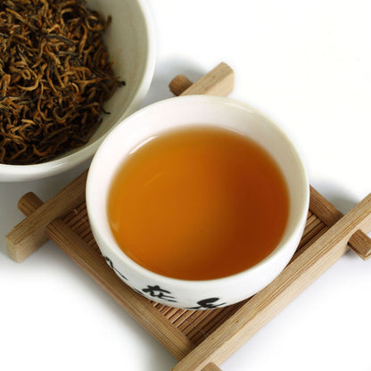 HELLOYOUNG 10Pcs*5g Supreme Wuyi Jinjunmei Eyebrow Black Tea Golden-Buds TEA