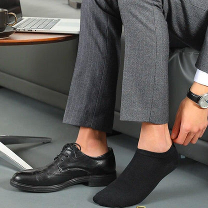 100% Thin Knit Breathable Cotton Boat Socks No Show Casual Fashion EU Size 39-44