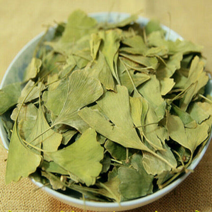 Natural Ginkgo Biloba Leaves Tea Chinese Loose Leaf Ginkgo Tea Herbal Green Tea