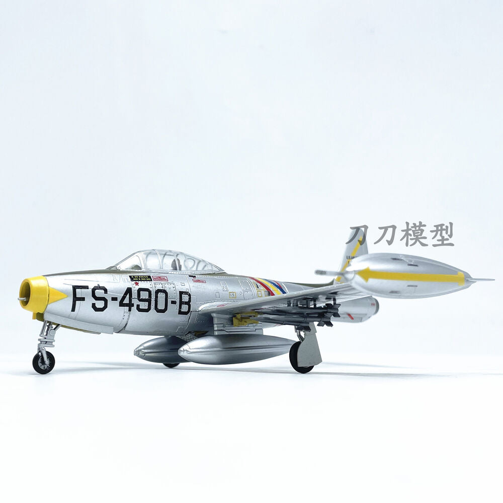 1:72 Us F-84e Jet Fighter F84 Aircraft Model Display Collection