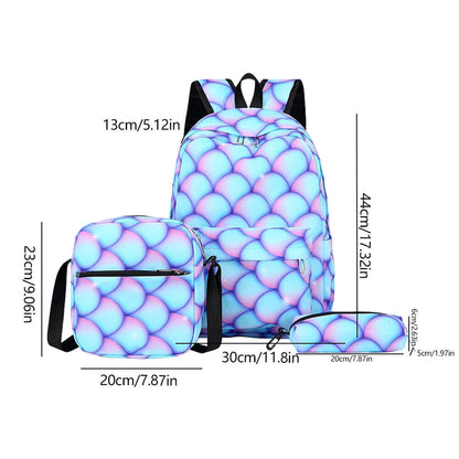 Travel Backpacks Women Backpack Rainbow Kids Schoolbags Girls Student Bookbags