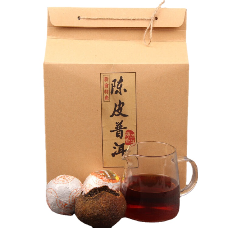 Yunnan Tangerine Peel Pu-erh Tea Loose Leaf Pu'er 800g Black Tea Healthy Drink