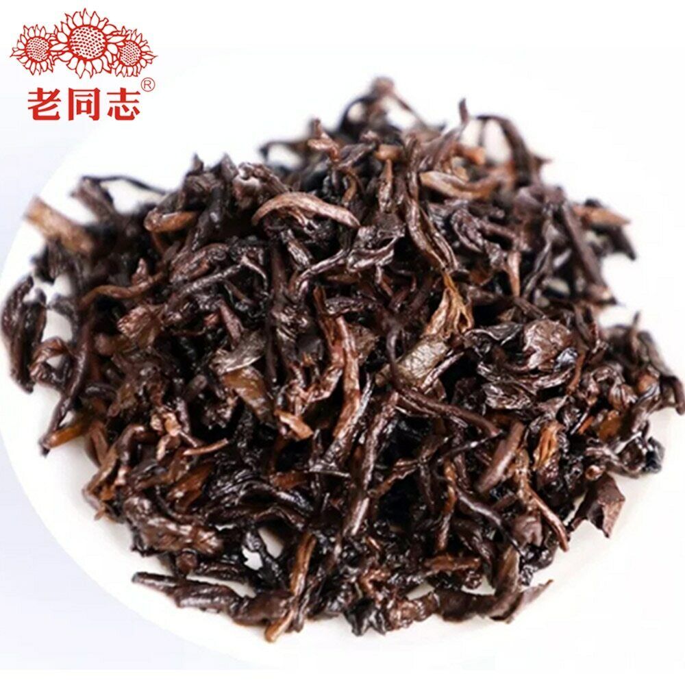Haiwan Pu-erh Tea Old Comrade Third-level bulk tea Ripe Pu'er Tea 500g