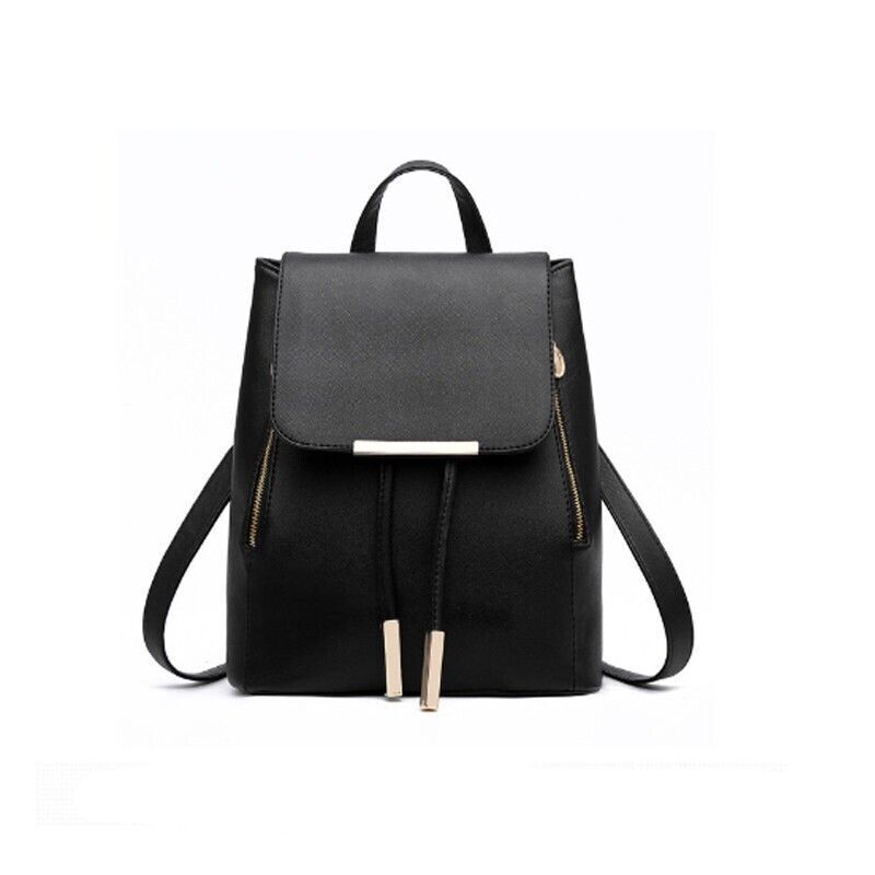 New Women's PU Leather Satchel Shoulder Backpack School Rucksack Bags Travel