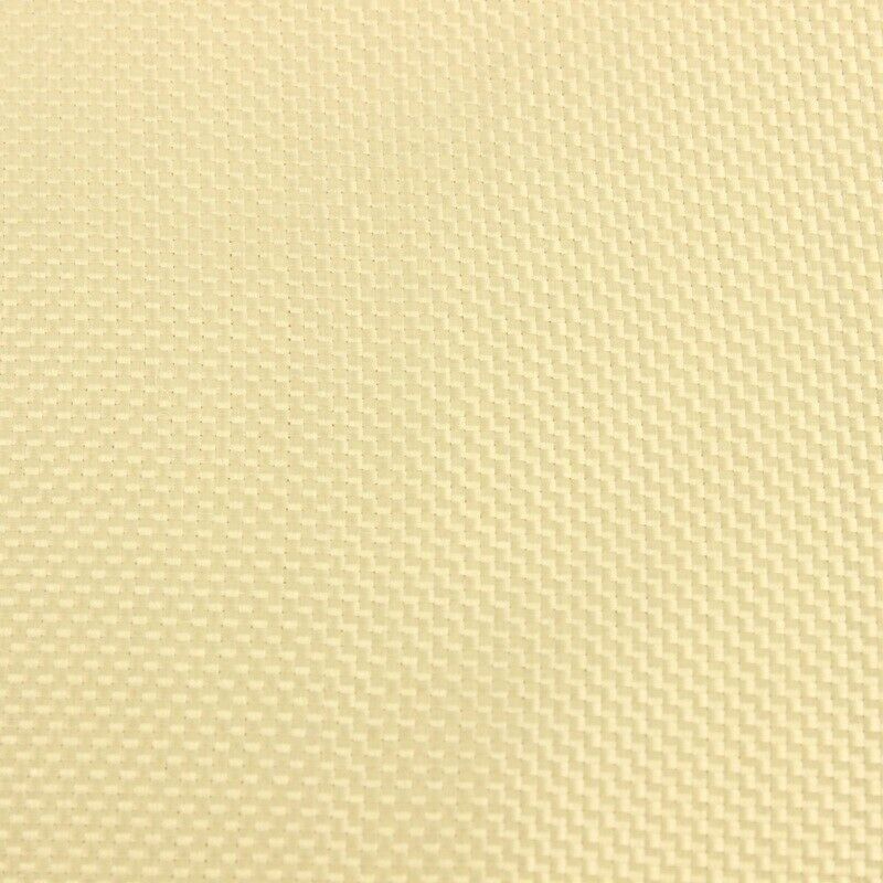 200gsm Fabric Woven Aramid Fiber Cloth Plain 100cm/39.4'' Width Yellow