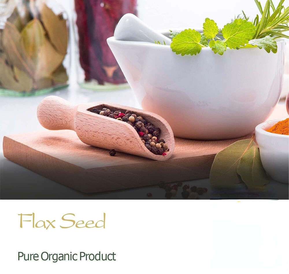 Whole Flax Seeds Organic Flaxseed - Culinairy Grade Flax Seed - Linseeds 200g