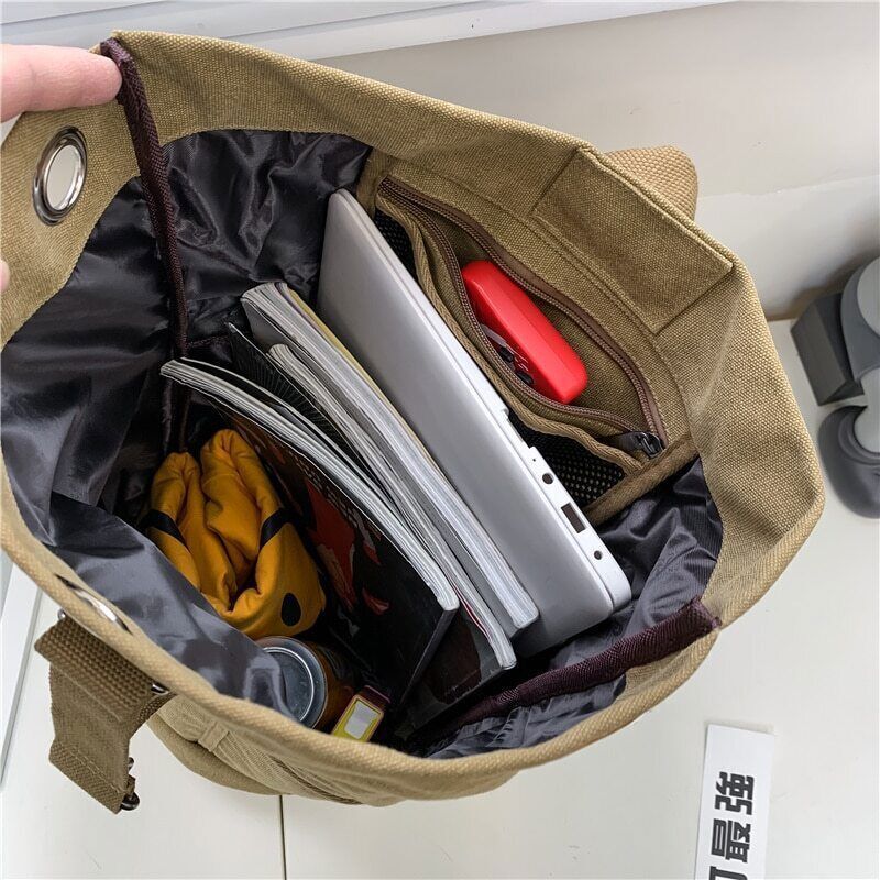 Travel Backpacks Male Canvas Shoulder Bag Man Travel Bags Men Rucksack Outdoor