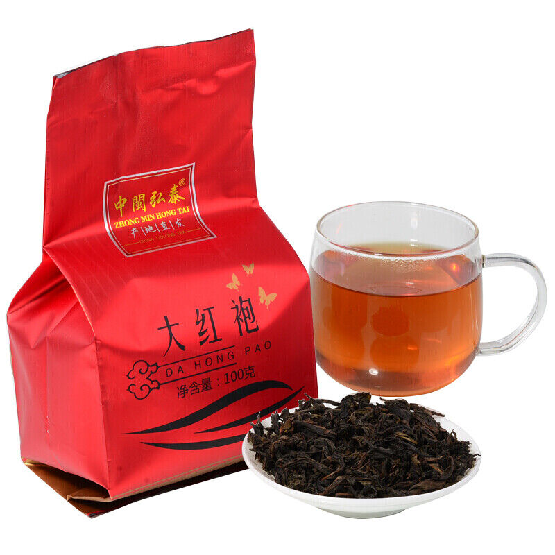 Tan Bei High-baked Da Hong Pao Tea Wuyi Yancha Big Red Robe Oolong Tea 100g