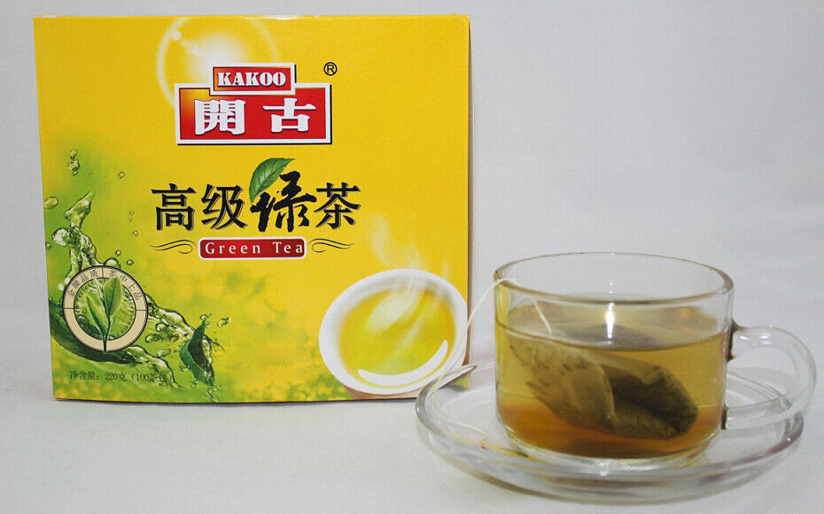 Double Piece 100 bags of Premium Jasmine Tea Double Chamber Bag Tea 220g