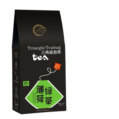 Mint green tea strong aroma honey tea flower tea combination of fruit tea