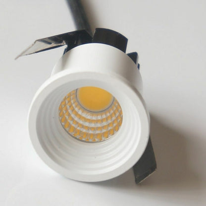 Mini LED Cabinet Light 3W 6W COB Downlight AC85V-265V Spot Lamp White Warm 28mm