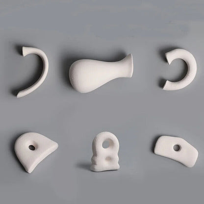 Pottery Tools Ceramics Plaster Gypsum Moulds DIY Clay Coffee Cups Handle Shapers
