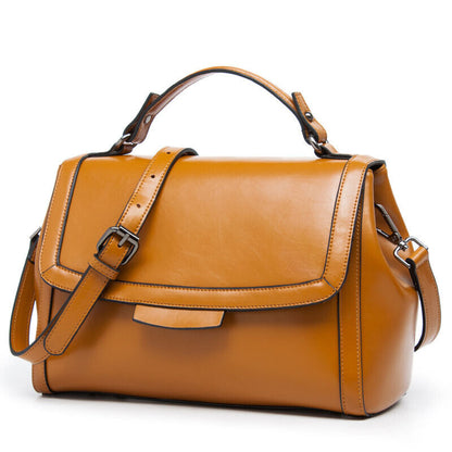 Ladies Handbag Genuine Leather Hobo Satchels Tote Crossbody Shoulder Bag Purse