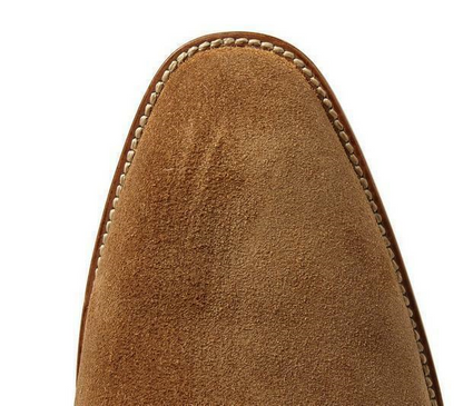 Chic Mens Side Zip Genuine Leather Suede Buckle Knight Ankle Boot Chelsea Shoes