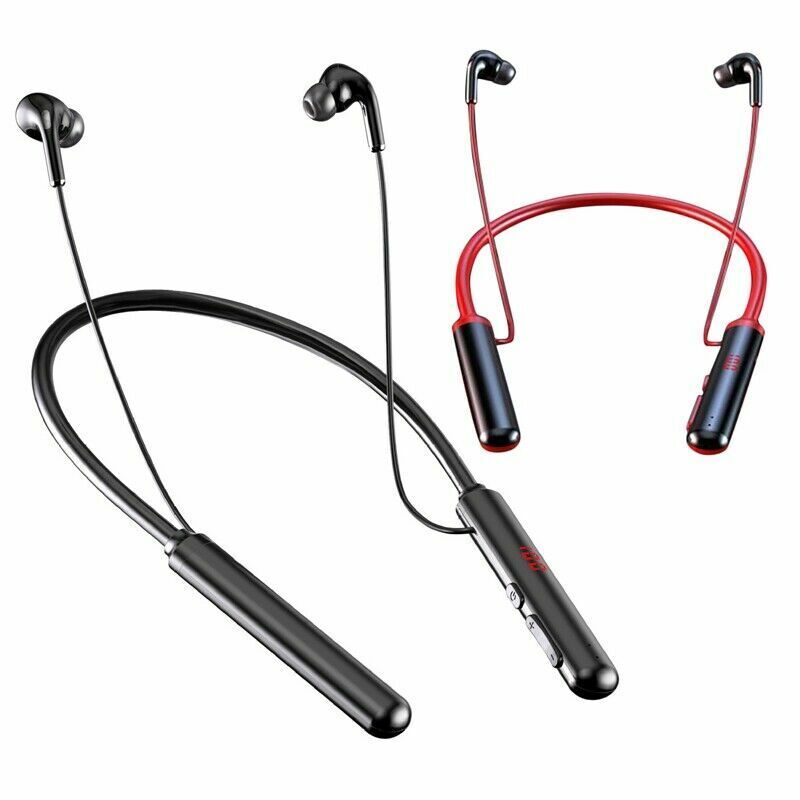 Bluetooth Neckband TWS Wireless Earpbuds Headphones Headset for iPhone Samsung