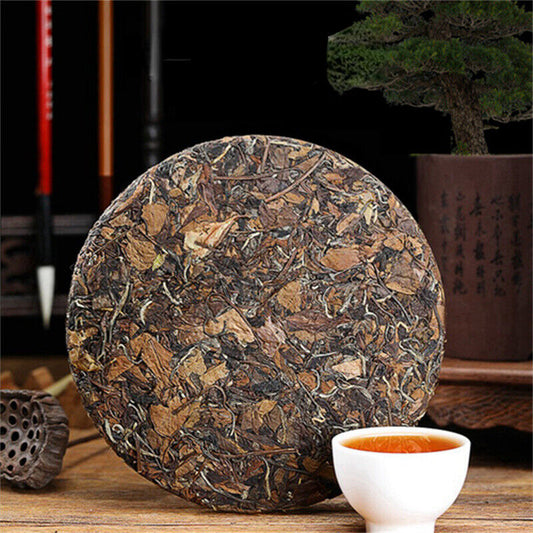 350g Fuding white tea cake gongmei alpine sun date fragrance cooked drunk tea