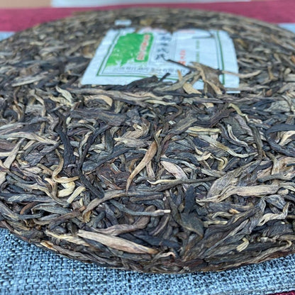 2013 Yr Mother Tree Tea Green The Ancestor of Mengku Big Leaf Raw Puer Tea 500g