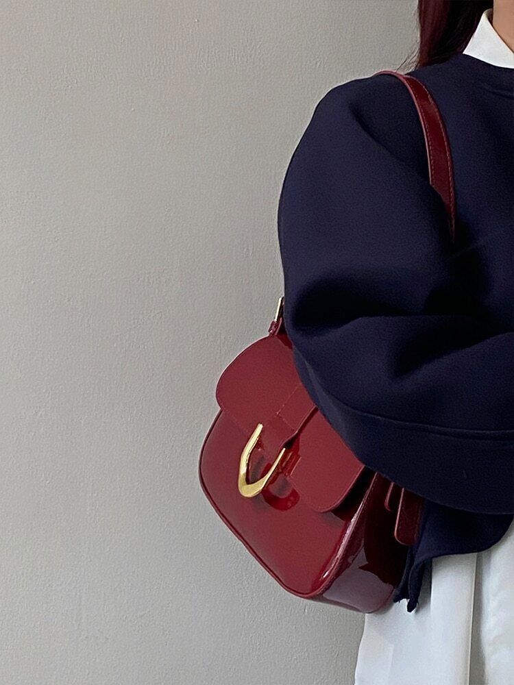 Shoulder Bag Spring Red Messenger Bag Women Coin Purse