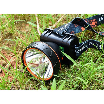 Rechargeable Headlamp Odear Head Torch LED Spotlight Powered Headlight Head Lamp