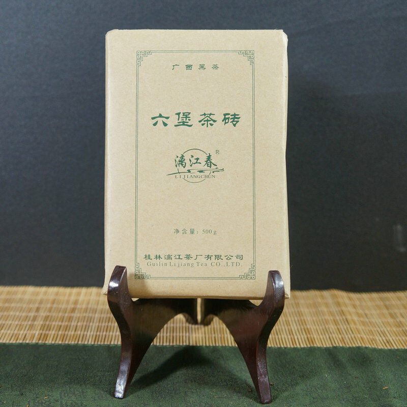 500g Original Liu Pao Rice Tea Brick Guangxi Aged Liubao Tea Black Tea Dark Tea