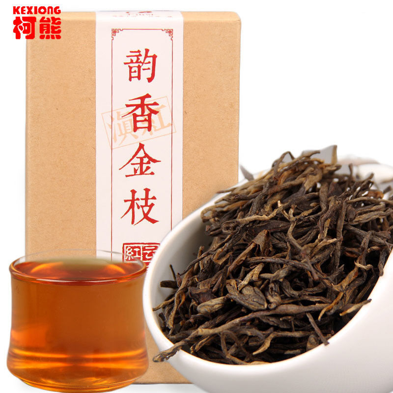 China Dian Hong Yunnan Black Tea Red Box Gifts Premium Spring Feng Qing Fragrant