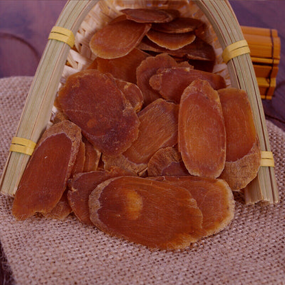 Korean Red Ginseng Slices Panax 高麗紅蔘片 Chinese herbal ginseng roots slices