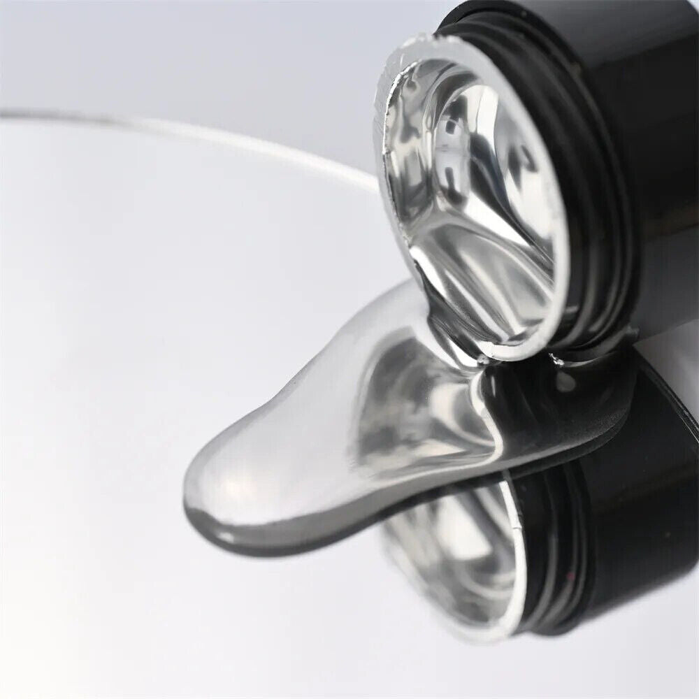 Gel Nail Polish 8ml Metallic Painted Silver Chrome 3D Metal Liquid Mirror Effect