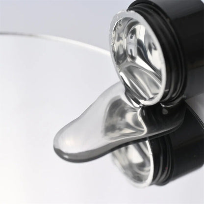 Gel Nail Polish 8ml Metallic Painted Silver Chrome 3D Metal Liquid Mirror Effect