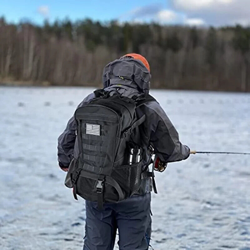 Military Tactical Backpack Men's Bag Hiking Day Bag Rucksack