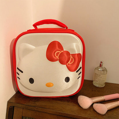 Cute Hello Kitty Makeup Bag Cosmetic Case Travel Organizer Handbag Storage Tote
