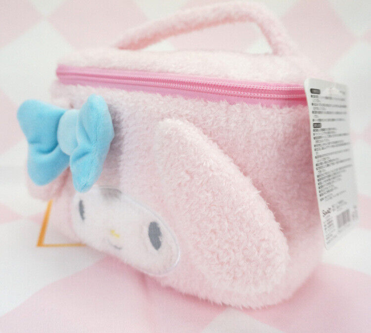 Kuromi Cute Large Capacity Makeup Bag Women's Portable Travel Plush Storage Bag