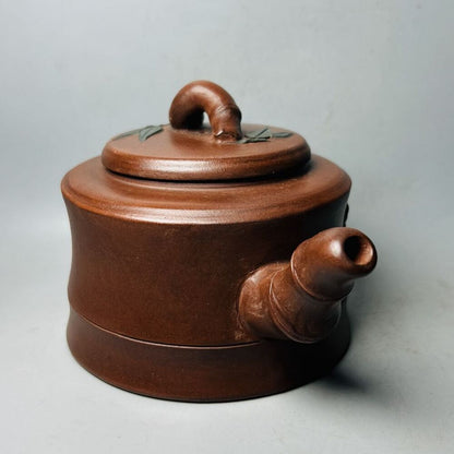 Vintage Chinese Yixing Purple Clay Teapot Zisha Ceremony Exquisite Tea Set Rare