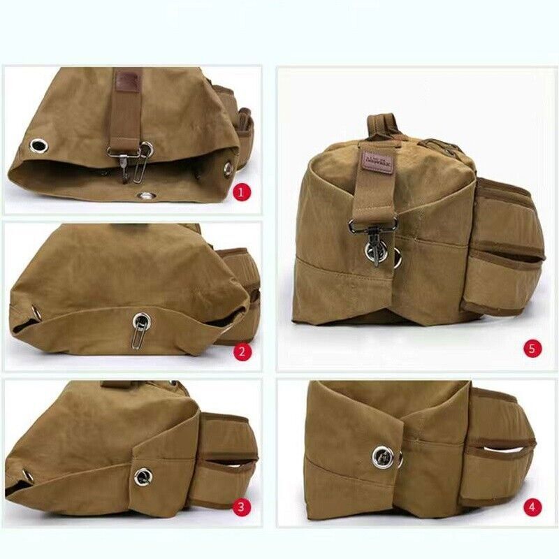 Canvas Backpack Men's Bag Sports Bag Travel Hiking Backpacks Bag Bags Backpack
