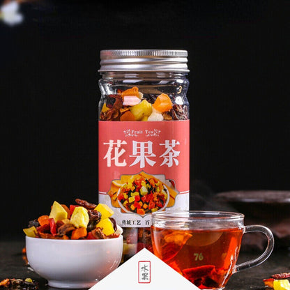 Flower Herbal Tea Healthy Drink Canned Gift Tea Natural Handmade 180g-