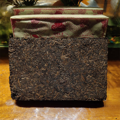 Chinese Old Pu-erh Tea Brick Ripe Puer Menghai Shu Tea sticky rice Taste Puerh
