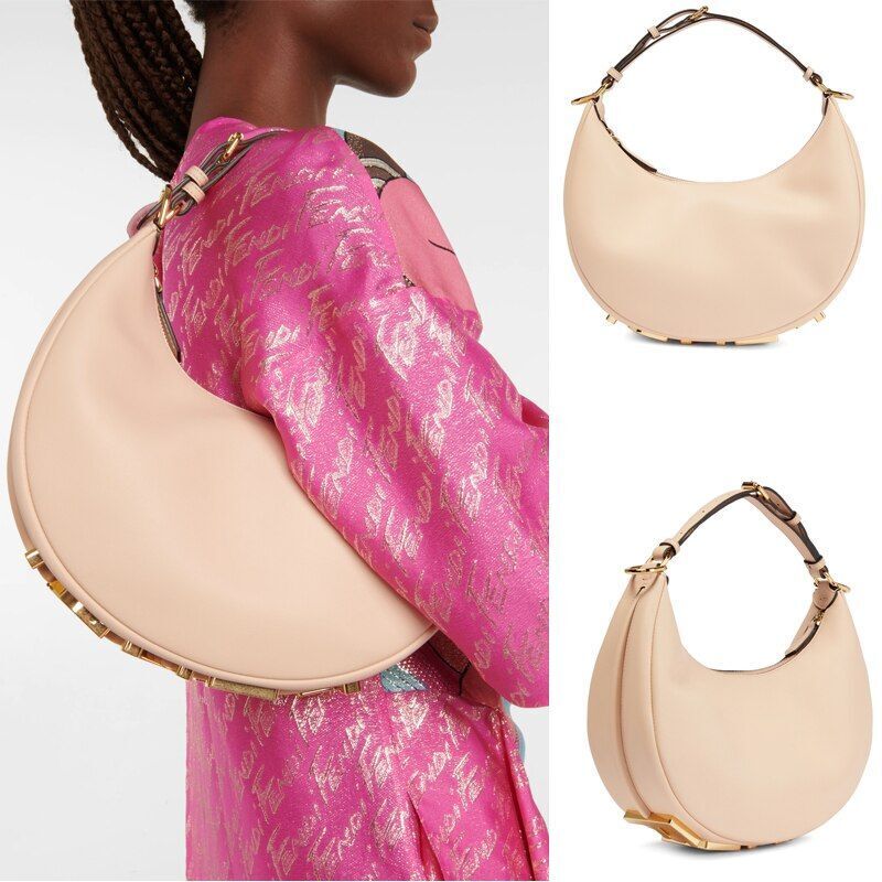 Luxury Moon Letter Tote Clutch Handbags Shoulder Lady Crossbody Bag Half Circle