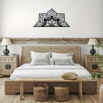 1pc Large Metal Mandala Wall Decor Unique Lotus Flower Wall Art wall hanging