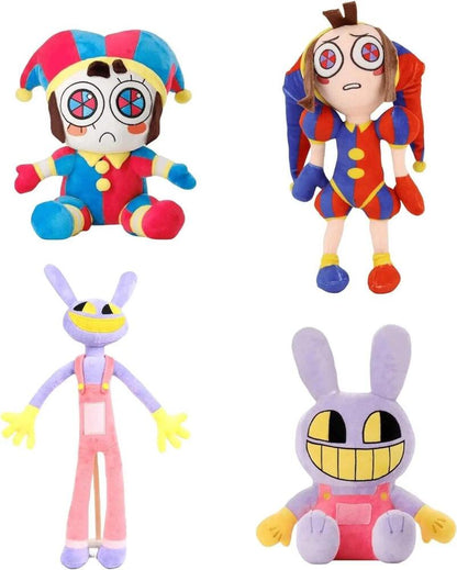 Digital Circus stuffed toys Pomni and Jax Plushies doll Christmas Birthday gift