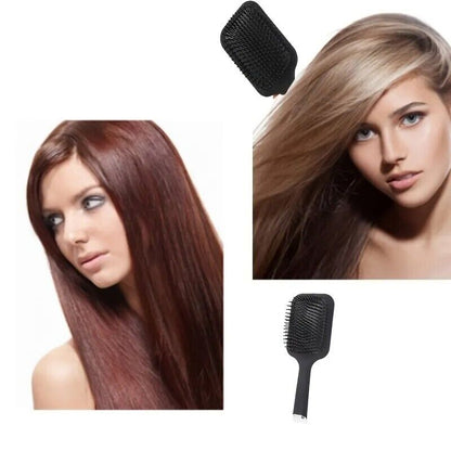 Hair Brush Resin Air Cushion Comb Medium Paddle Anti-Static Scalp Massage 26x9cm