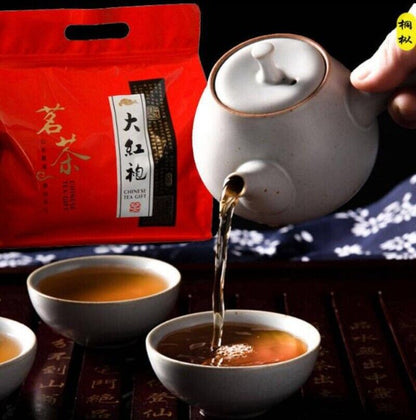 250g Organic Chinese Fujian Wuyi Da Big Red Robe Oolong Tea