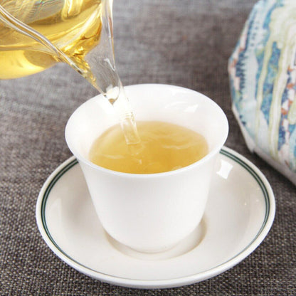 Cloudy White Beauty Premium Raw Puerh Tea 357g Golden White Sheng Puer -
