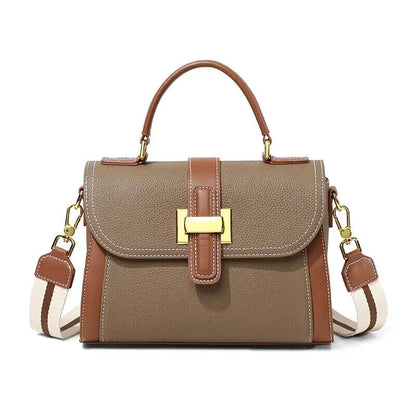 Women's Genuine Leather Shoulder Bag Fashion Versatile Handbag Messenger Bag