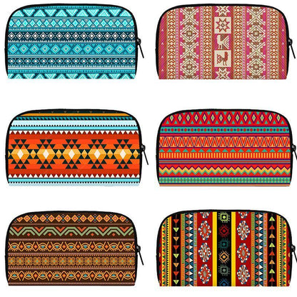 6*15CM Wallet Bohemian Style Fashion Wallet Key Bag ID Credit Card Storage Purse