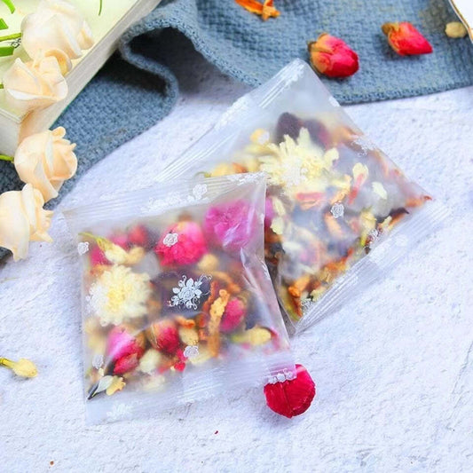 100g Rose Roselle Tea Herbs Flower Tea Black Gouqi Dried Tangerine Chrysanthemum