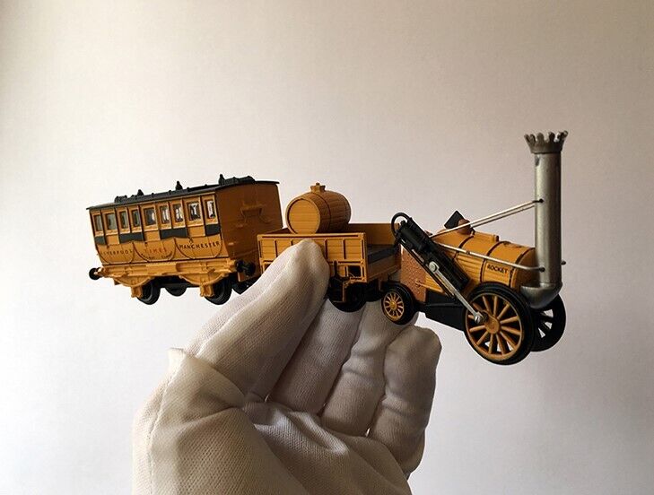Brand New Steam Train 1829: Stephenson's Rocket Static Display 3D Plastic Model